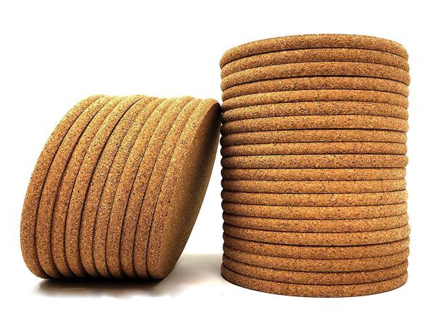 Cork Coasters Round Blank Cork Drink Coasters 4 Inches With