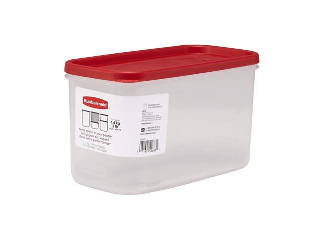 Rubbermaid Modular Food Storage Container 10 Cup Racer Red 1776471 Newegg Com