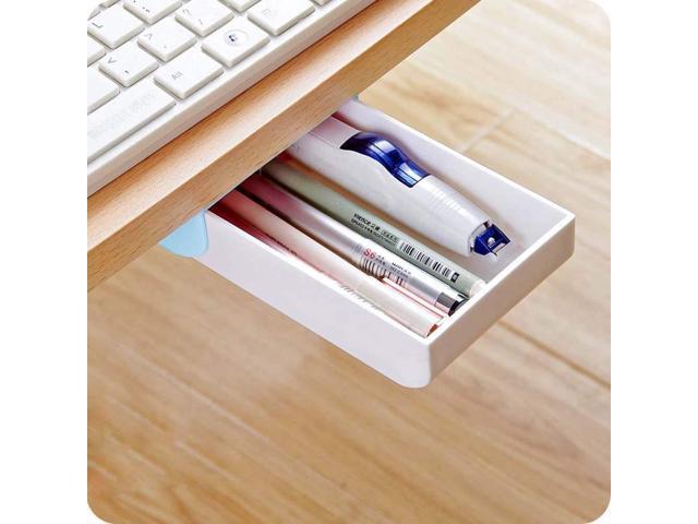 Desktop Organizer Self Stick Mechanically Pop Up Plastic Pen