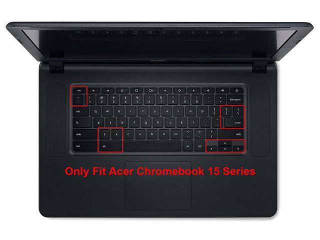 for Acer Chromebook 15 Keyboard Cover, Ultra Thin Anti Dust Keyboard Skin for 15.6