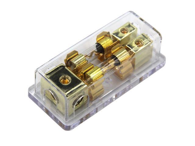 Platinum Blue 4//8 Gauge Power Premium Distribution Block 1 4GA In 4 8GA Out