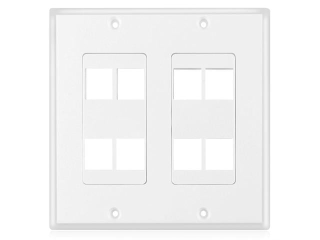 Tnp Keystone Wall Plate 5 Pack Keystone Insert Jack Single