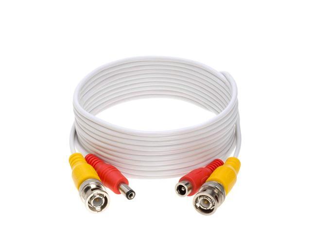 100ft DVR Surveillance Security Camera CCTV Cable BNC Video Power CCTV Cord New