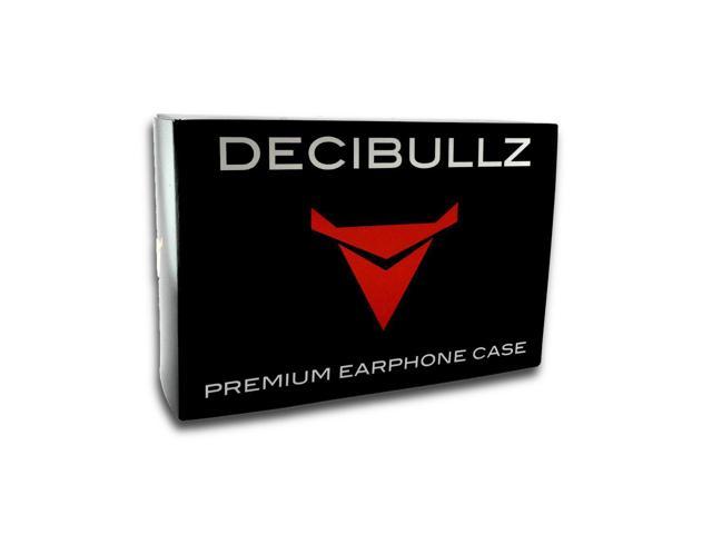 ZIPPER Headphones Carrying Case for Earphones and Earplugs for sale online Decibullz 