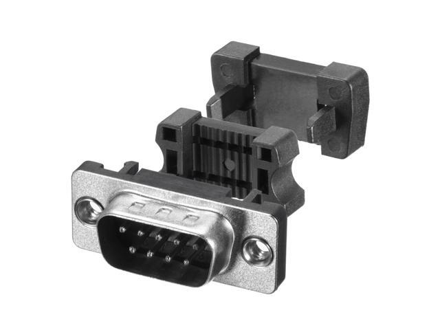 IDC D-Sub Ribbon Cable Connector 37-pin 2-row Male Plug IDC Crimp Port