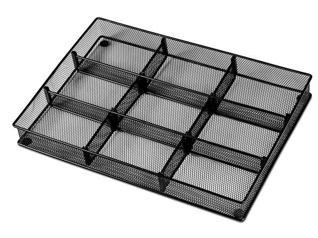Custom Drawer Organizer Tray 20 Adjustable Metal Mesh Dividers