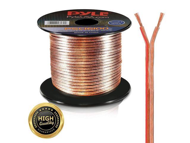 Spool of High Quality Speaker Zip Wire New Pyle PSC16250 16 Gauge 250 ft