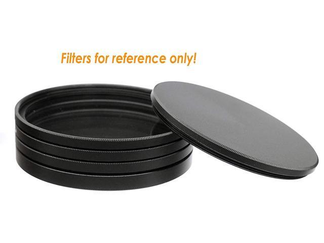 Slim Stack fits 49mm UV CPL Fader ND Filter Aluminum Alloy Fotasy 49mm Metal Filter Stack Caps Filter Stack 49mm