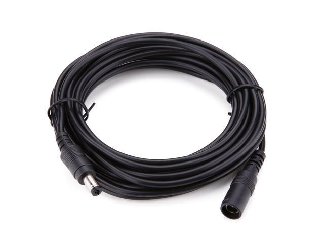 WildHD Power Extension Cable 33ft 2.1mm x 5.5mm Compatible with 12V DC Adapter