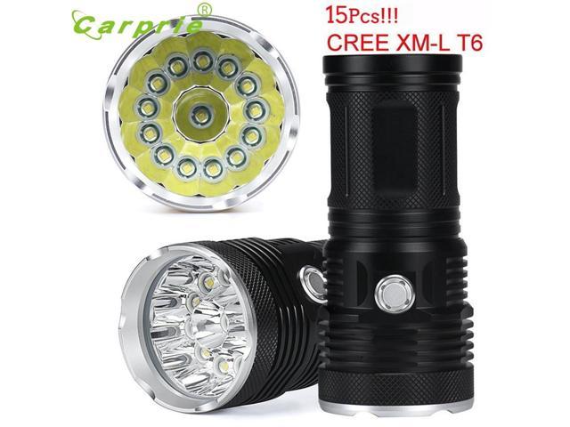 lm 15x Cree Xm L T6 Led Flashlight Torch 4x Hunting Light Lamp Newegg Com