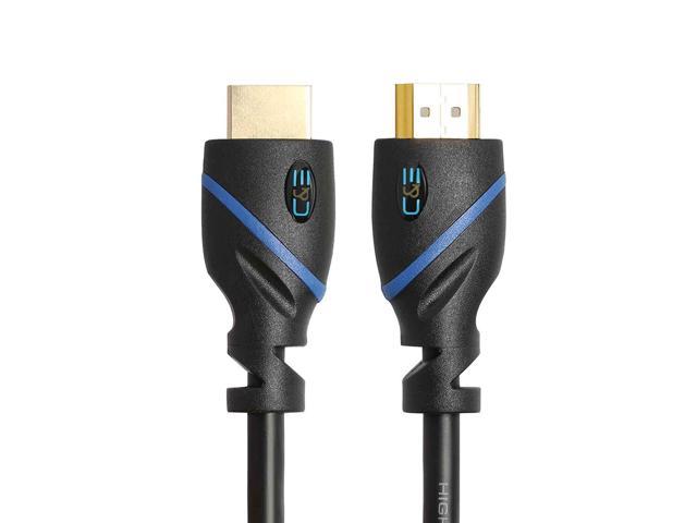 High Speed HDMI Cable Male to Male with Ethernet Black Built-in Signal Booster Supports 4K 30Hz 80ft 1080p and Audio Return CNE619477 80 Feet/24.3 Meters 24.3 M 3D