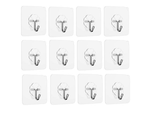 Ninth Five Adhesive Stainless Steel Hooks 13 2lb 6kg Heavy Duty