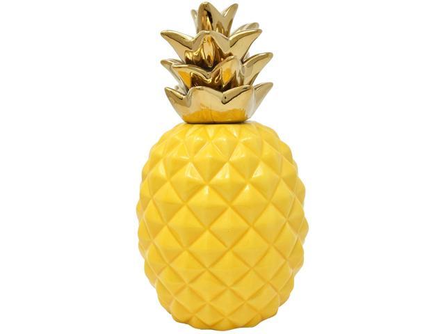 Gift Boutique 9 Elegant Ceramic Pineapple Centerpiece Decor