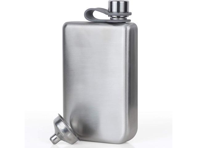 18 OZ Stainless Steel Pocket Liquor Hip Flask for Man Woman Outdoor Hiking