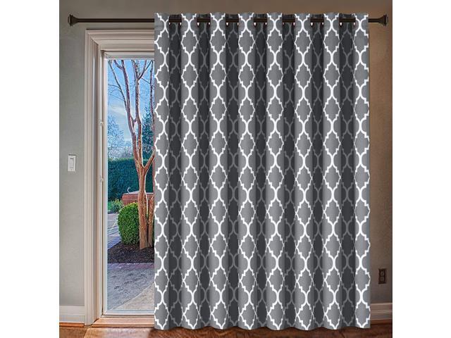 H Versailtex Wide Blackout Patio Door Curtain Home Fashion Window