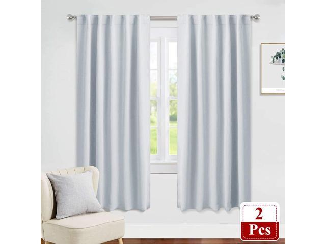 Pony Dance Greyish White Curtains 42 Wide By 72 Long Room
