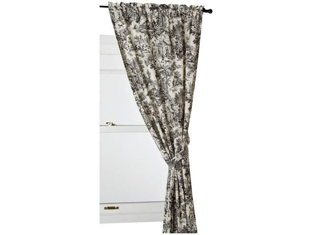 Ellis Curtain Victoria Park Toile 68 Inch By 72 Inch Tailored Panel
