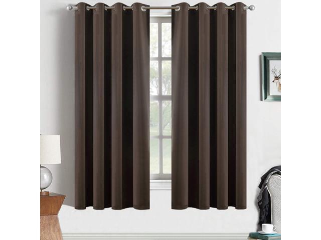 Yakamok Blackout Thermal Insulated Grommet Curtains For Bedroom