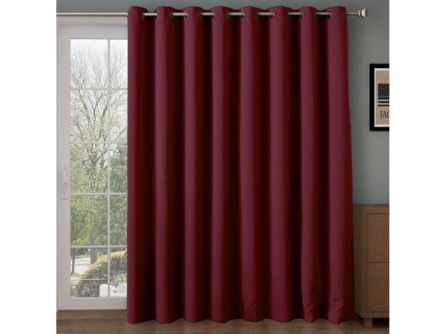 Rose Home Fashion Rhf Wide Thermal Blackout Patio Door Curtain