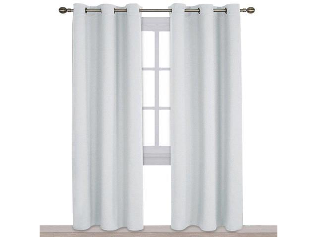 Nicetown Easy Care Solid Thermal Insulated Grommet Room Darkening