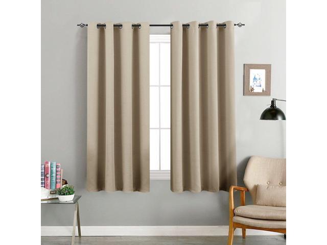 Room Darkening Window Curtains For Bedroom Triple Weave Moderate