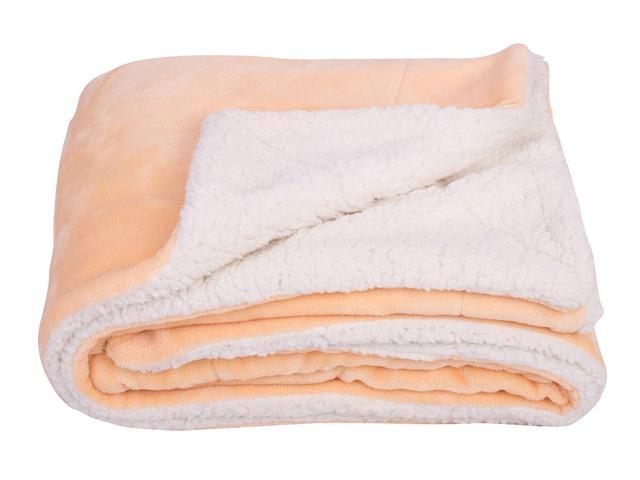Sochow Sherpa Fleece Throw Blanket Double Sided Super Soft Luxurious Plush 50 60 Light Yellow Newegg Sochow Sherpa Fleece Throw Blanket Double Sided Super Soft Luxurious Plush 50 60 Light Yellow Newegg