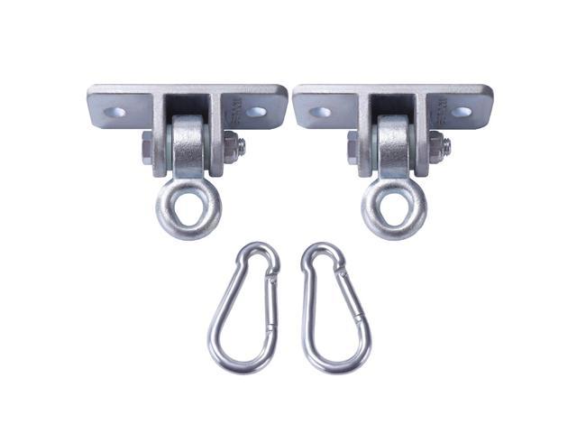 Betooll 2400 Lb Capacity Heavy Duty Swing Hangers For Wooden Sets Playground Porch Indoor Outdoor Hanging Snap Hooks Newegg Com