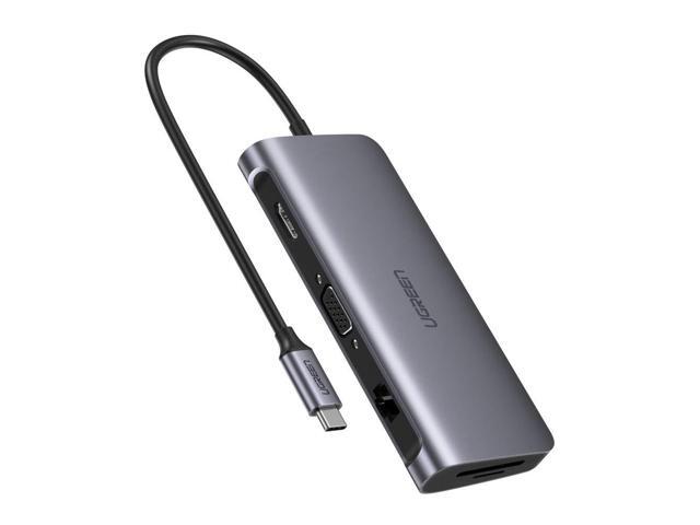 USB-C Hub 3.0 Type-C Dock to 4K HDMI Adapter+USB PD Charger for Macbook