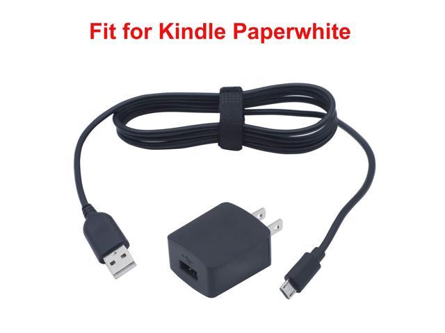 Ac Charger For Amazon Kindle Paperwhite E Reader Model Dp75sdi Ey21 Pq948kj With 5ft Long Charging Usb Cable Newegg Com