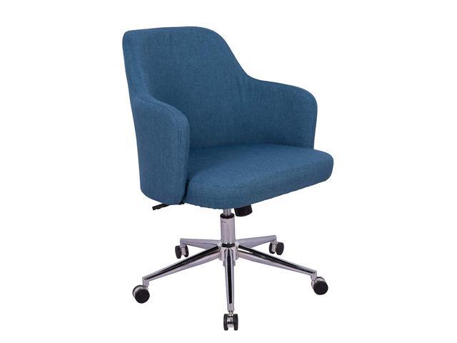 Basics Classic Adjustable Office Chair Twill Fabric Navy Newegg Com