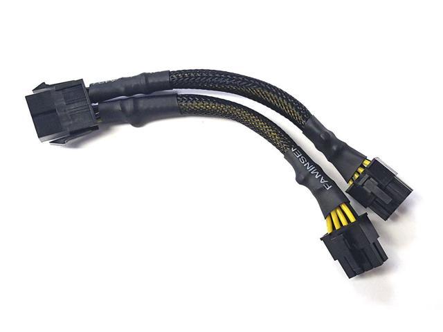 AYA 7-Inch PCI-Express 16X 3.0 Flexible Black Extender High Speed Riser Cable Ribbon AYAGROUP AYA-PCIX16-5 