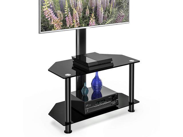 Fitueyes Floor Tv Stand With Swivel Mount And Height Adjule Flat Curved Screen For 32 50 55 Inch Vizio Sumsung Sony Tvs Max Vesa 400x400