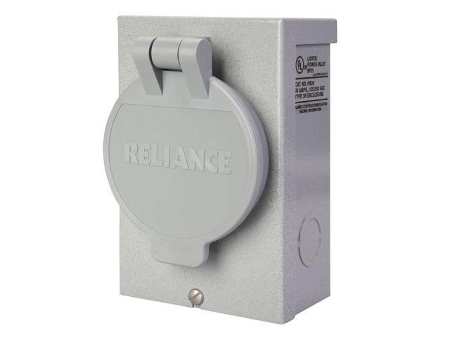 Reliance Controls Corporation PB50 50 Amp NEMA 3R Power Inlet Box 50-Amp