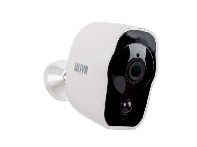 Wireless Rechargeable Battery Powered Camera, WiYA 2 4G WiFi Wire-Free Security Camera HD for Outdoor/Indoor, Home Surveillance Camera with