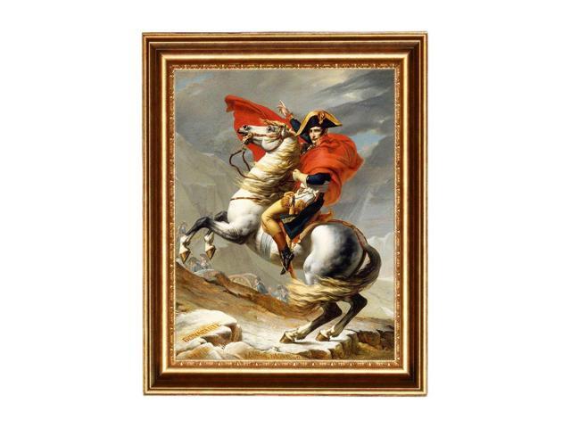 Jacques Louis David Napoleon at the Great St Bernard Giclee Canvas Print