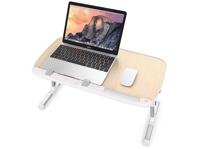 Laptop Desk For Bed Taotronics Lap Desks Trays Eating And Laptops Stand Table Adjule Computer Tray Foldable