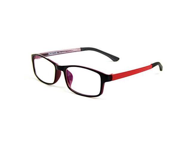 Clear Lens Anti Eye Fatigue Headache Better Sleep Eyewear Cyxus Blue Light Blocking TR90 Lightweight Glasses,