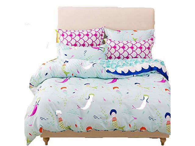 Lamejor Duvet Cover Set King Size Erfly Pattern White Bedding Comforter Coverduvet 2 Pillowcases Newegg Com