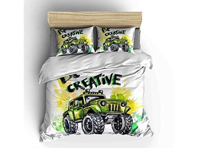 Shompe Racing Cars Bedding Sets Twin Size3 Piece Dragster Formula