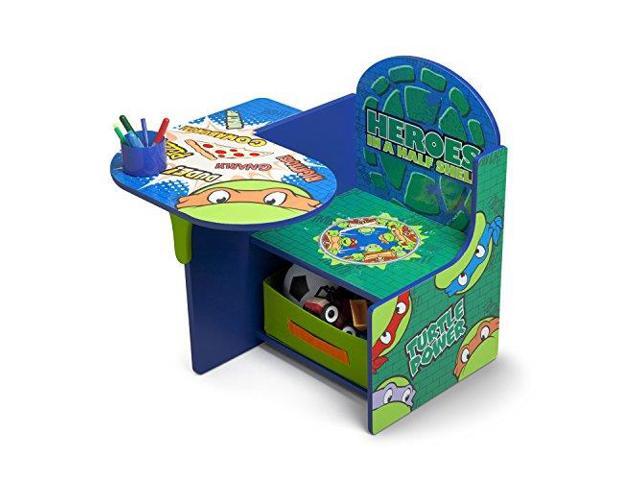 Delta Children Mysize Chair Desk With Storage Bin Bianca White Newegg Com