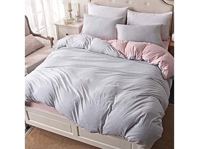 Pure Era Duvet Cover Set Jersey Knit Cotton Super Soft