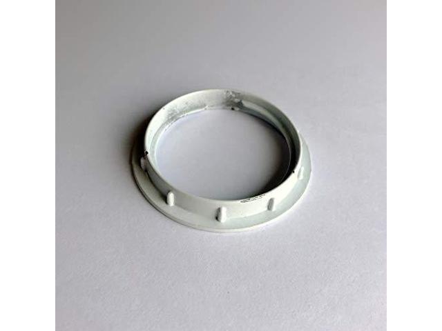 Modernluci E26 Socket Ring Shade For Medium Base Aluminum Lamp Holder White Newegg Com