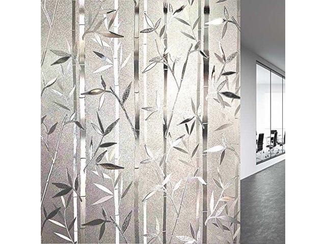 Lemon Cloud Bamboo Window Film Stained Glass Film Frosted Privacy