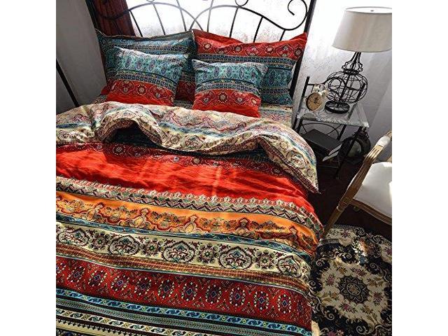 Yousa Bohemia Retro Printing Bedding Ethnic Vintage Floral