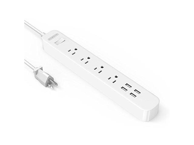 Ntonpower 4port Usb Electric Surge Protector 1700 Joule With 4