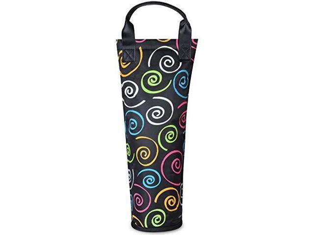 Insulated Single Bottle Nylon Wine Tote Carrier Travel Cooler Bag Purse Leather Handles Steel Opening Reusable Pink Newegg Insulated Single Bottle Nylon Wine Tote Carrier Travel Cooler Bag Purse Leather Handles Steel Opening Reusable Pink Newegg