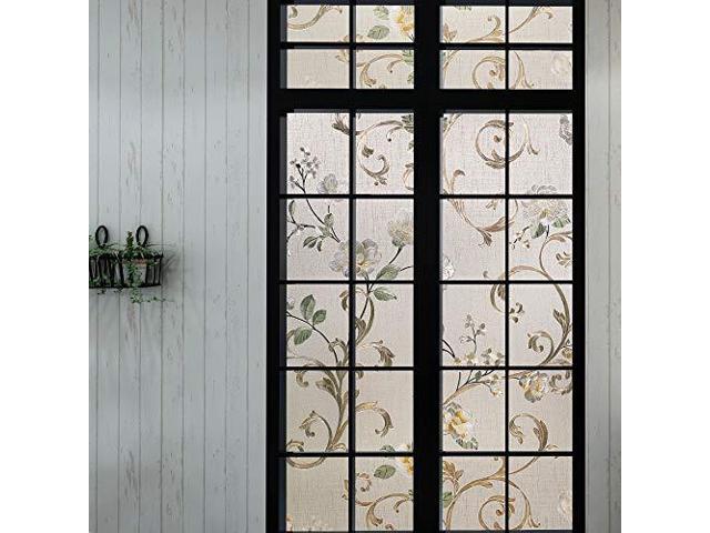 Home Furniture Diy Velimax Static Cling Stained Glass Window