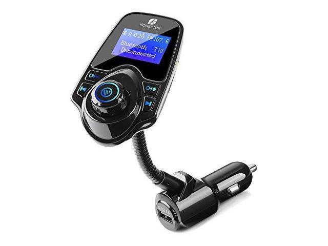 Bluetooth Fm Transmitter For Car Houzetek Wireless Incar Radio