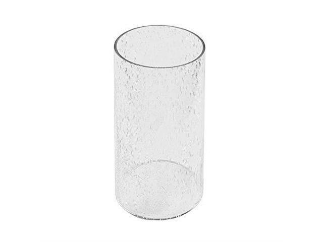 Eumyviv A00001 Cylinder With Bottom Clear Bubble Glass Lamp Shade Newegg Com