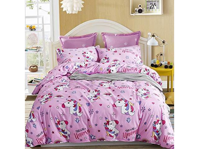 Lamejor Duvet Cover Set King Size Butterfly Pattern White
